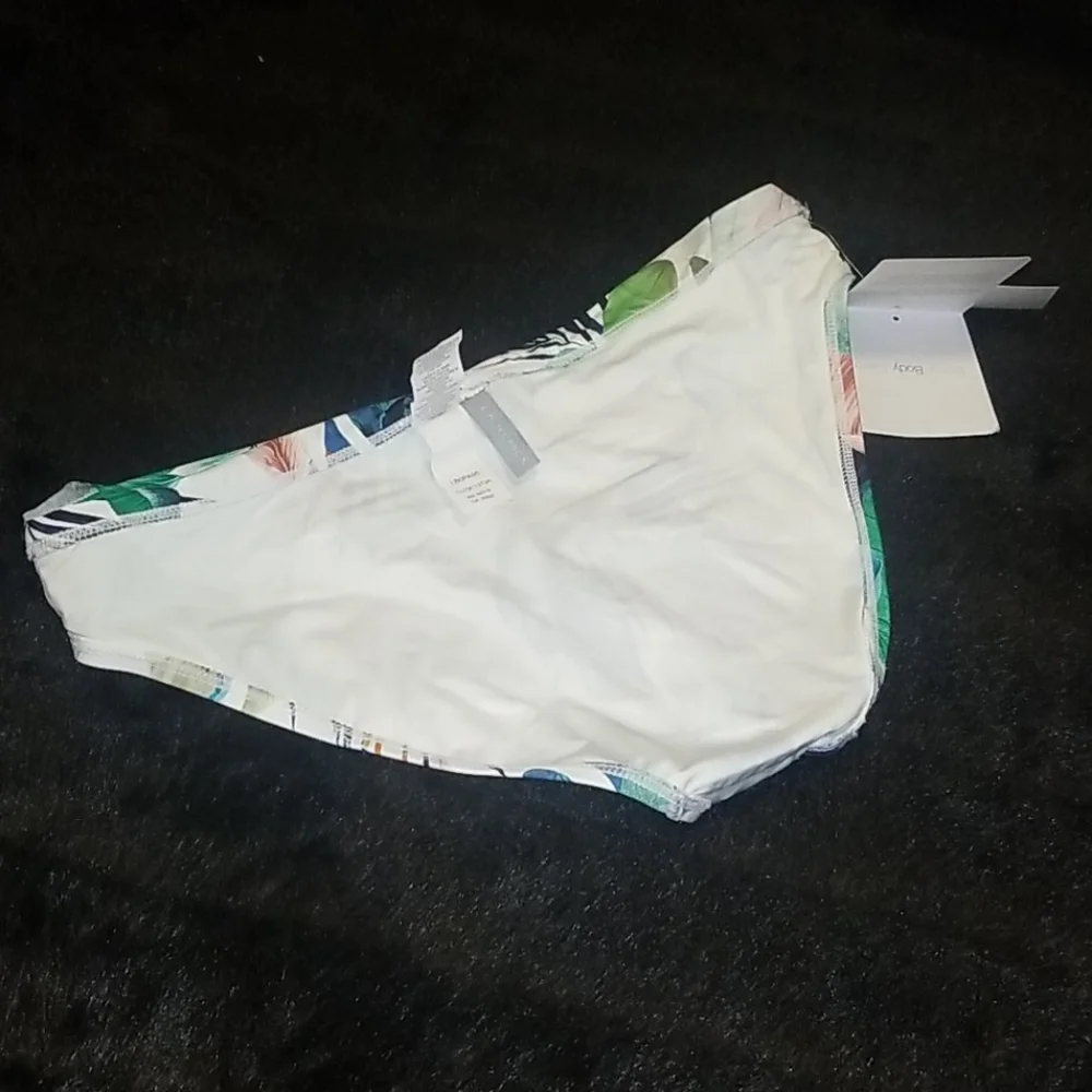 WAS $ 64 LA BLANCA In The Moment Banded Hipster Bikini Bott - Picture 16 of 16